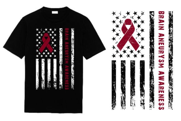 Brain Aneurysm Awareness Review: T-Shirt Designs & Creative Assets