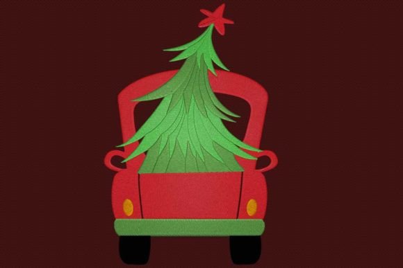 Christmas Truck Back: A Seller's Review for Holiday Assets