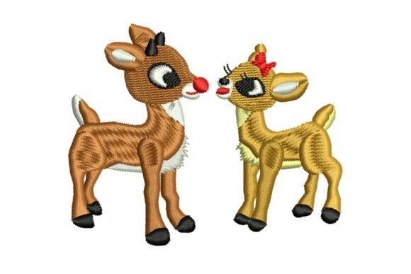 Christmas Two Reindeer: A Designer's Review for Modern Publishing