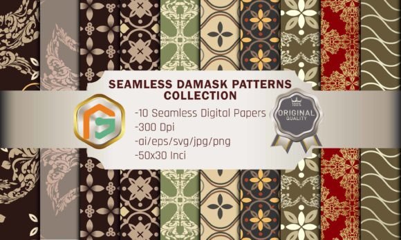 Damask Seamless Pattern: A Designer's Review for Modern Projects