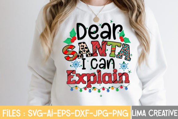 Dear Santa I Can Explain Sublimation: A Review for T-Shirt Designs