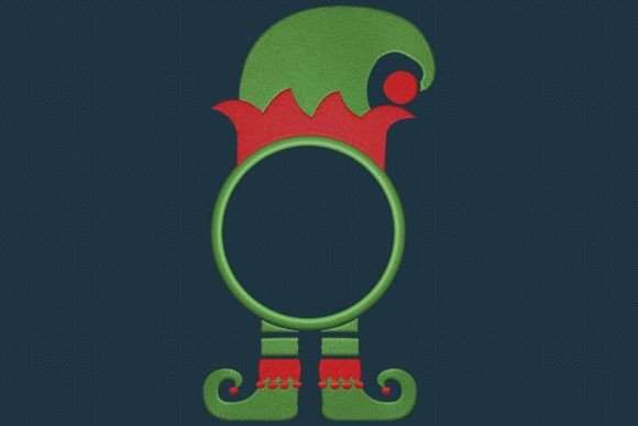 Elf Monogram: The Perfect Christmas Touch for Handmade Designs