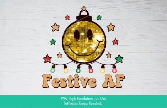 Festive AF PNG Sublimation, Disco Ball Review