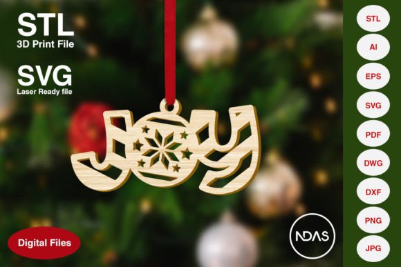 Joy Christmas Tree Decoration Ornament Review