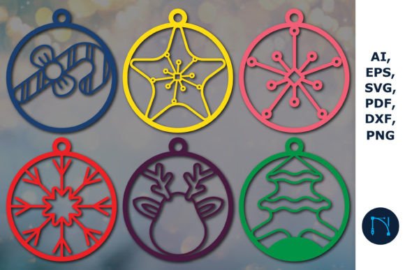 Laser Cut Christmas Ball Ornament Bundle Review