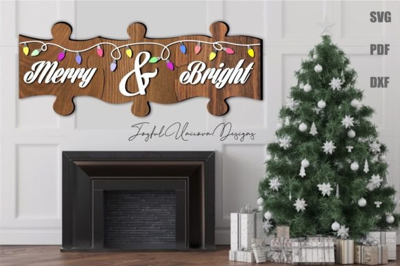 Merry and Bright Christmas Wall Puzzle: A Winter Amp Review