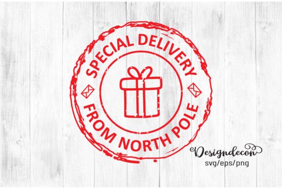 Special Delivery from North Pole Stamp: A Crafts Review for Designers