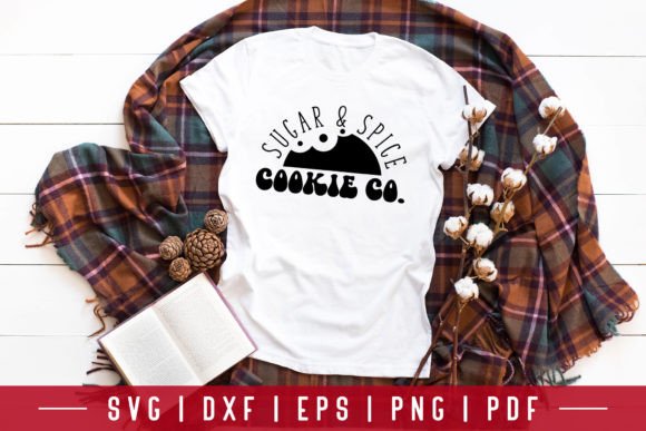 Sugar Spice Cookie Co, Gingerbread SVG for Crafts